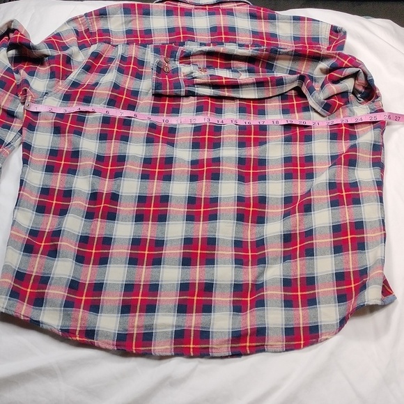 Weather proof men's long sleeves button down flannel shirt size 2X - Picture 12 of 13